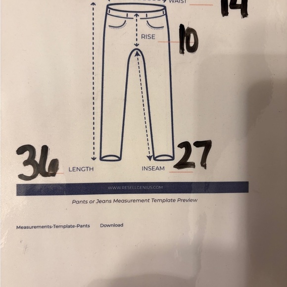 NYDJ Alina Women's White Jeans - Picture 4 of 5